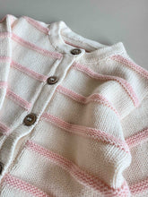 Load image into Gallery viewer, Raised Stripe Full Romper | Sweetpea