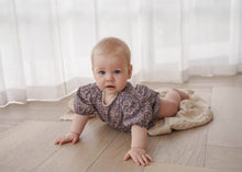 Load image into Gallery viewer, Eliza Floral Romper | Indigo