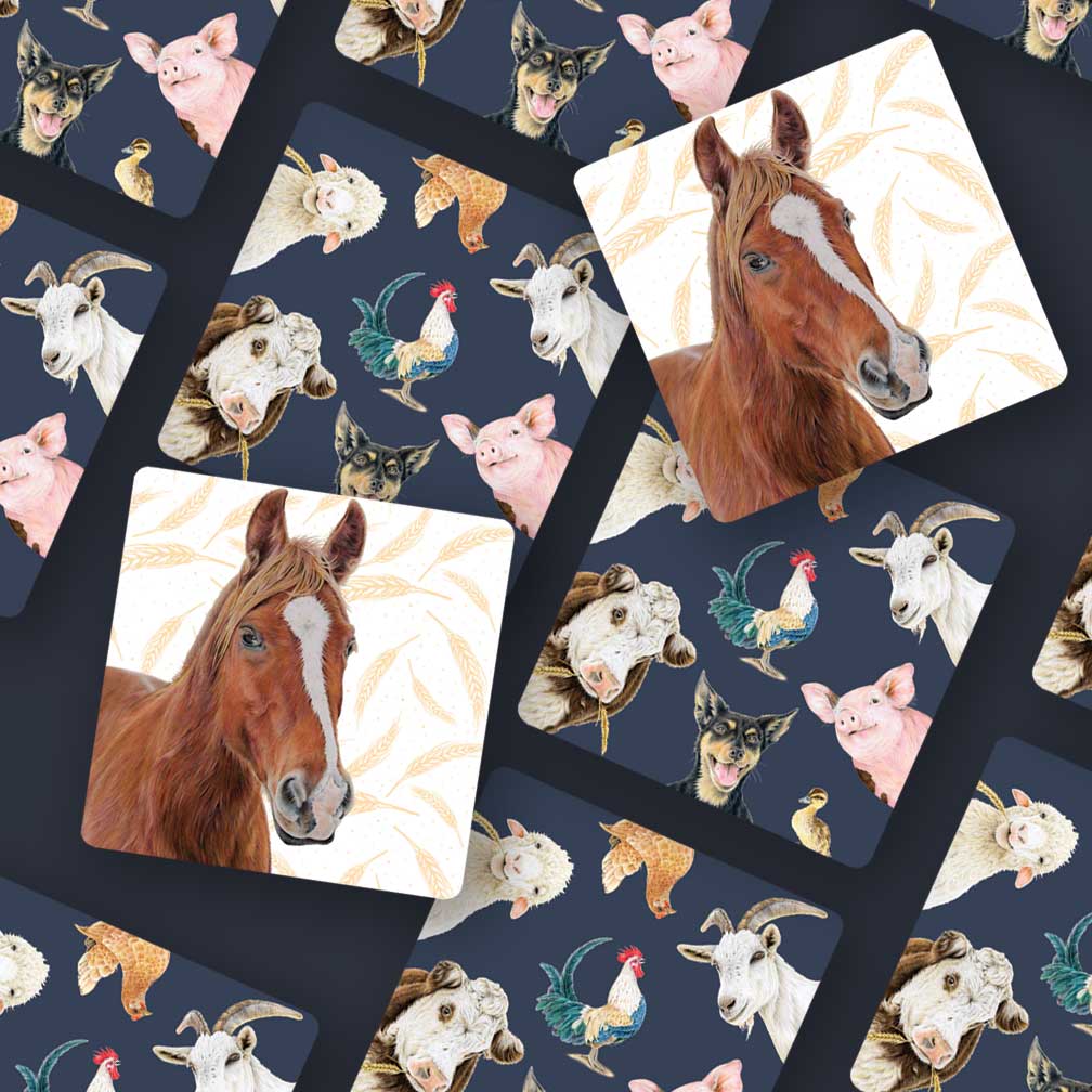 Farm Friends Memory Game