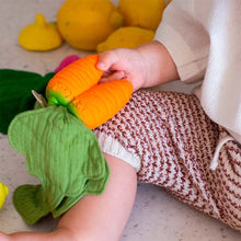 Load image into Gallery viewer, Cathy the Carrot Mini Doudou-Teethers