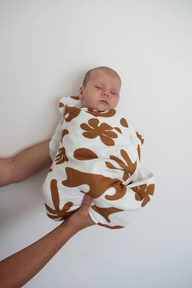Four Ply Coastal Blanket | Burnt Honey