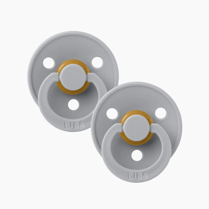 BIBS Pacifier Size 3 | 18M+ | Round Natural Rubber Teat