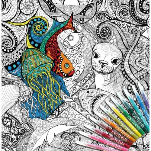 Colouring Poster | Ocean Dreaming