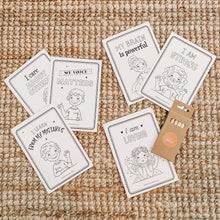 Load image into Gallery viewer, Affirmation Colouring Pages