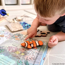 Load image into Gallery viewer, Australian Coral Reef Under the Sea - Finger Puppet Set