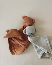 Load image into Gallery viewer, Knit Cuddle Blanket. Koala