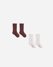 Load image into Gallery viewer, Socks Set Black Cherry, Lilac Mist
