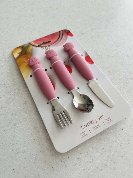 Guava Metal Cutlery Set
