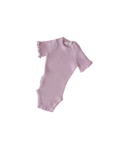 Load image into Gallery viewer, Summer Ribbed Bodysuit | Lilac SIZE 0-3M
