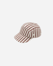 Load image into Gallery viewer, Baby Cap Cherry Pinstripe