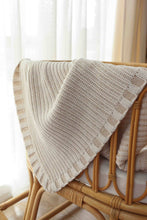 Load image into Gallery viewer, Chunky Knit Blanket | Oat