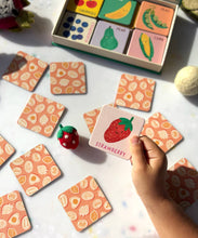 Load image into Gallery viewer, Fruit and Veg Memory &amp; Matching Game - Kids Educational Gift