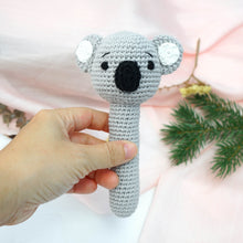 Load image into Gallery viewer, Crochet Hand Rattle | Kiki Koala