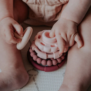 Rainbow Stacker and Teether Toy