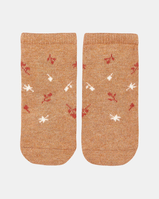 Maple Leaves | Organic Socks Ankle Jacquard