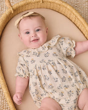 Load image into Gallery viewer, French Floral Collared Romper