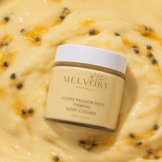 Lychee + Passionfruit Body Custard