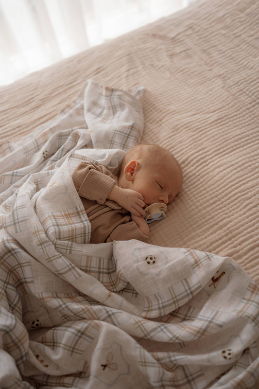 Old Sport Swaddle Wrap