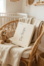 Load image into Gallery viewer, TINY STEPS | Baby Linen Photo Album