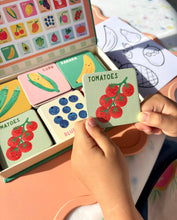 Load image into Gallery viewer, Fruit and Veg Memory &amp; Matching Game - Kids Educational Gift