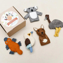 Load image into Gallery viewer, Australian Animals A - Finger Puppet Set