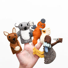 Load image into Gallery viewer, Australian Animals A - Finger Puppet Set