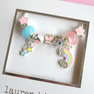 Somewhere Over the Rainbow Charm Bracelet