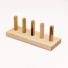 Load image into Gallery viewer, Finger Puppet Stand (5 rods) Made in Australia