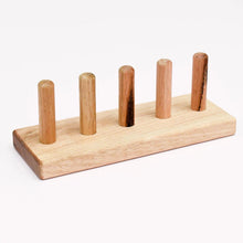 Load image into Gallery viewer, Finger Puppet Stand (5 rods) Made in Australia