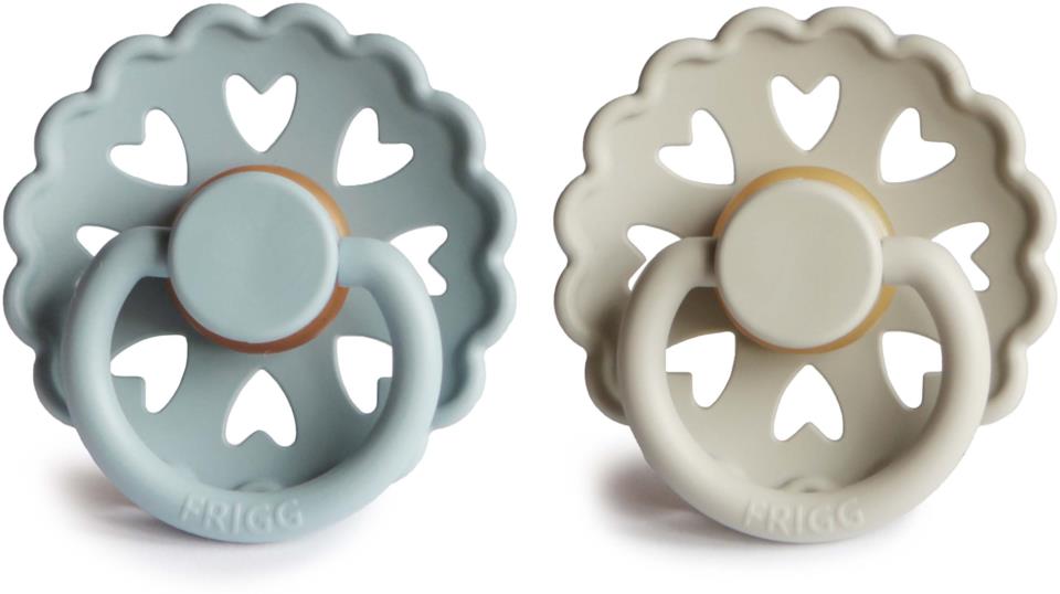FRIGG Fairytale Pacifier 2 Pack Latex SIZE 1 (0-6M)