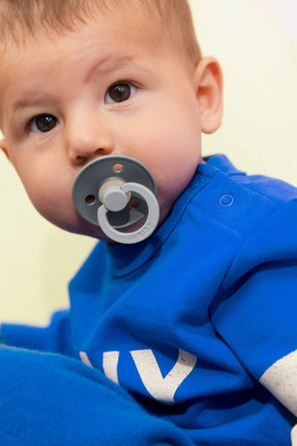 BIBS Pacifier Size 1 | 0-6M | Round Natural Rubber Teat