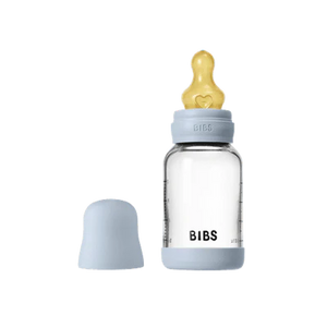 Baby Bottle BPA Free Plastic | Latex | Baby Blue