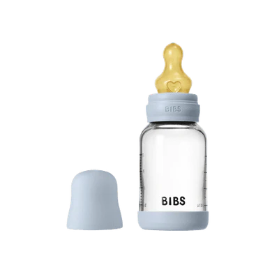 Baby Bottle BPA Free Plastic | Latex | Baby Blue