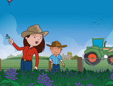 Load image into Gallery viewer, George the Farmer Haystack Hat-trick Picture Book