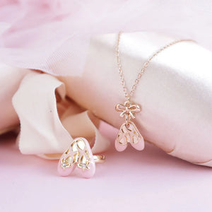 Ballet Slippers Necklace