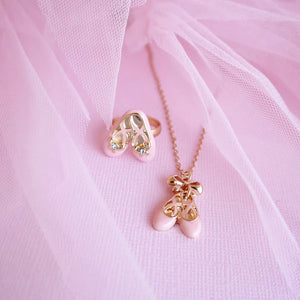 Ballet Slippers Necklace