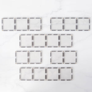 Clear Rectangle Pack 12pc