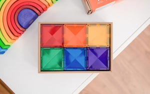 Rainbow Square Pack 42pc