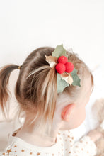 Load image into Gallery viewer, Holly Berry Headband/Clip | Red