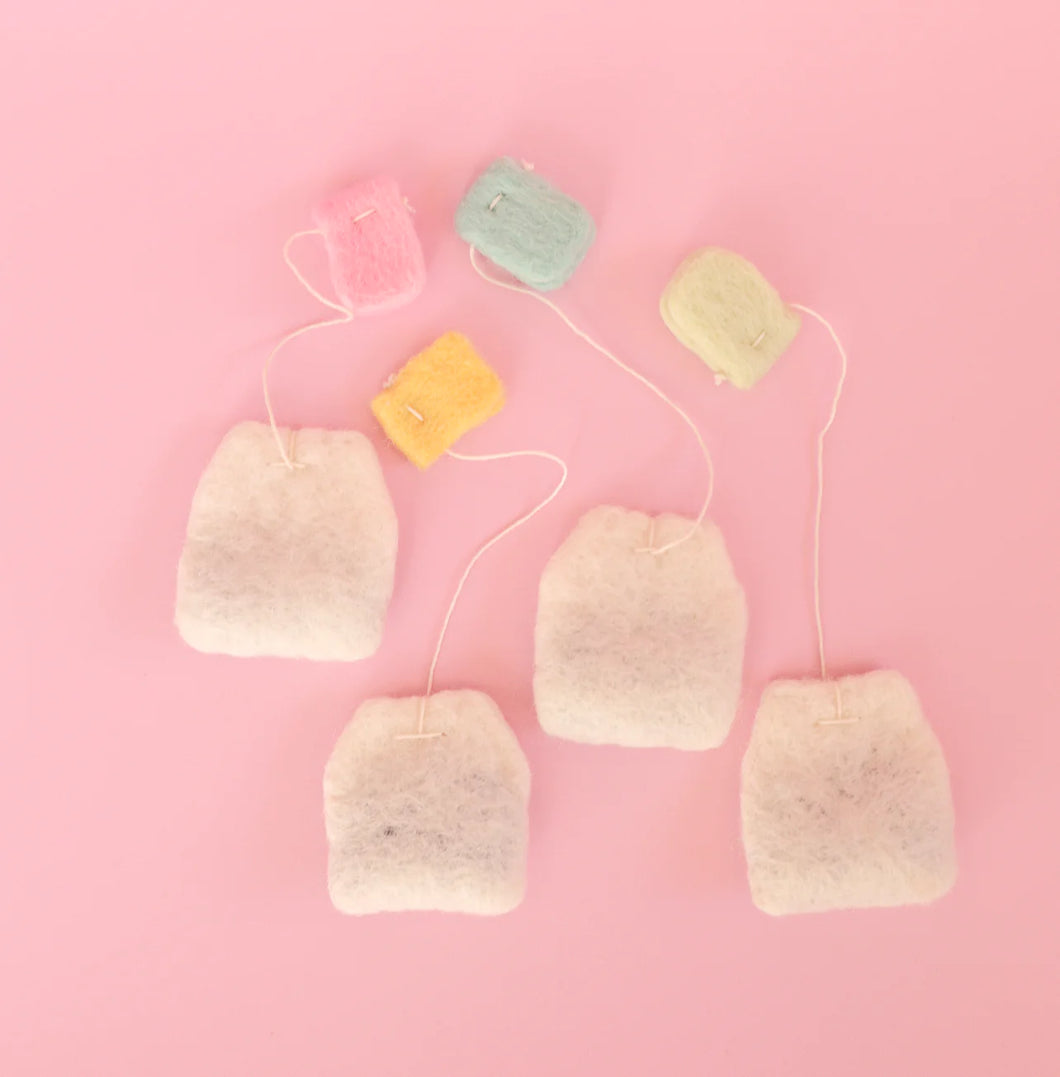 Pastel Tea Bag Set 4pc