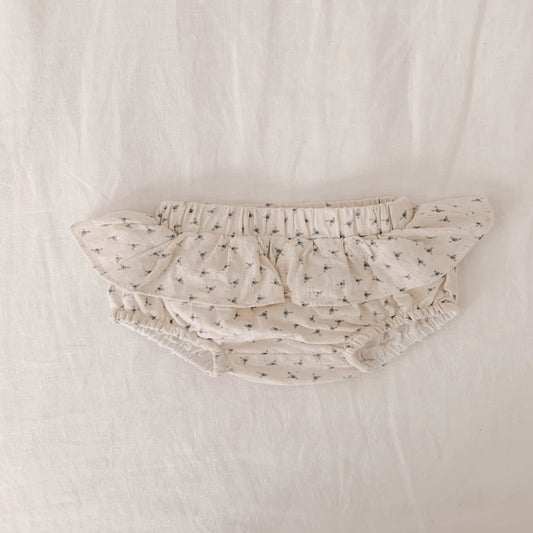 Flounce Bloomers in Forget Me Not Floral SIZE 3-6M