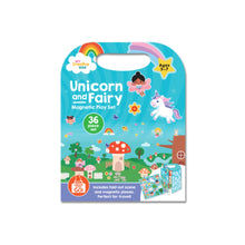 Load image into Gallery viewer, Unicorn and Fairy Magnetic Play Set