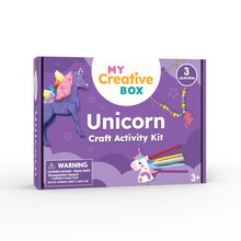 Load image into Gallery viewer, Unicorn and Fairy Craft Mini Activity Box