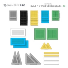 Load image into Gallery viewer, PRO Build It 4 Ways Vehicles Pack 30 pc