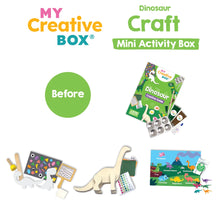 Load image into Gallery viewer, Dinosaur Craft Mini Activity Box