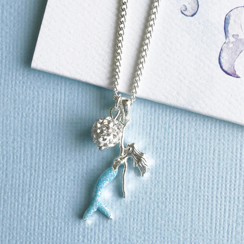 Blue Mermaid Necklace