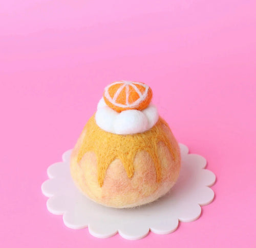 Orange Sponge Cake | 1pc