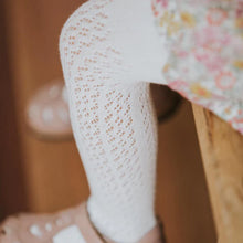 Load image into Gallery viewer, Cloud Pointelle Tights
