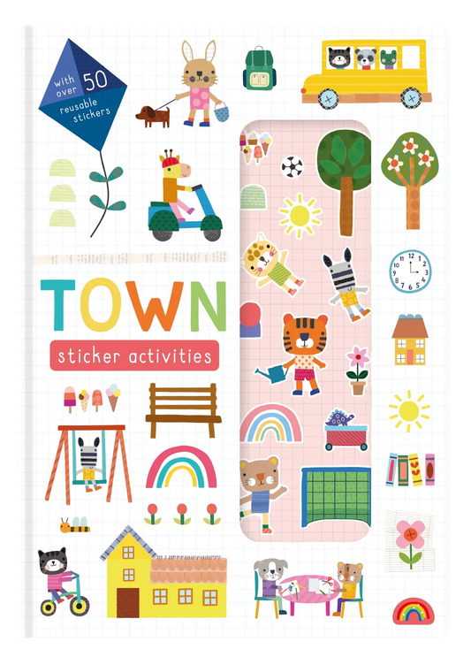Town Stretchy Stickers