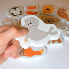 Load image into Gallery viewer, Bath Time Stickers | Furry Friends